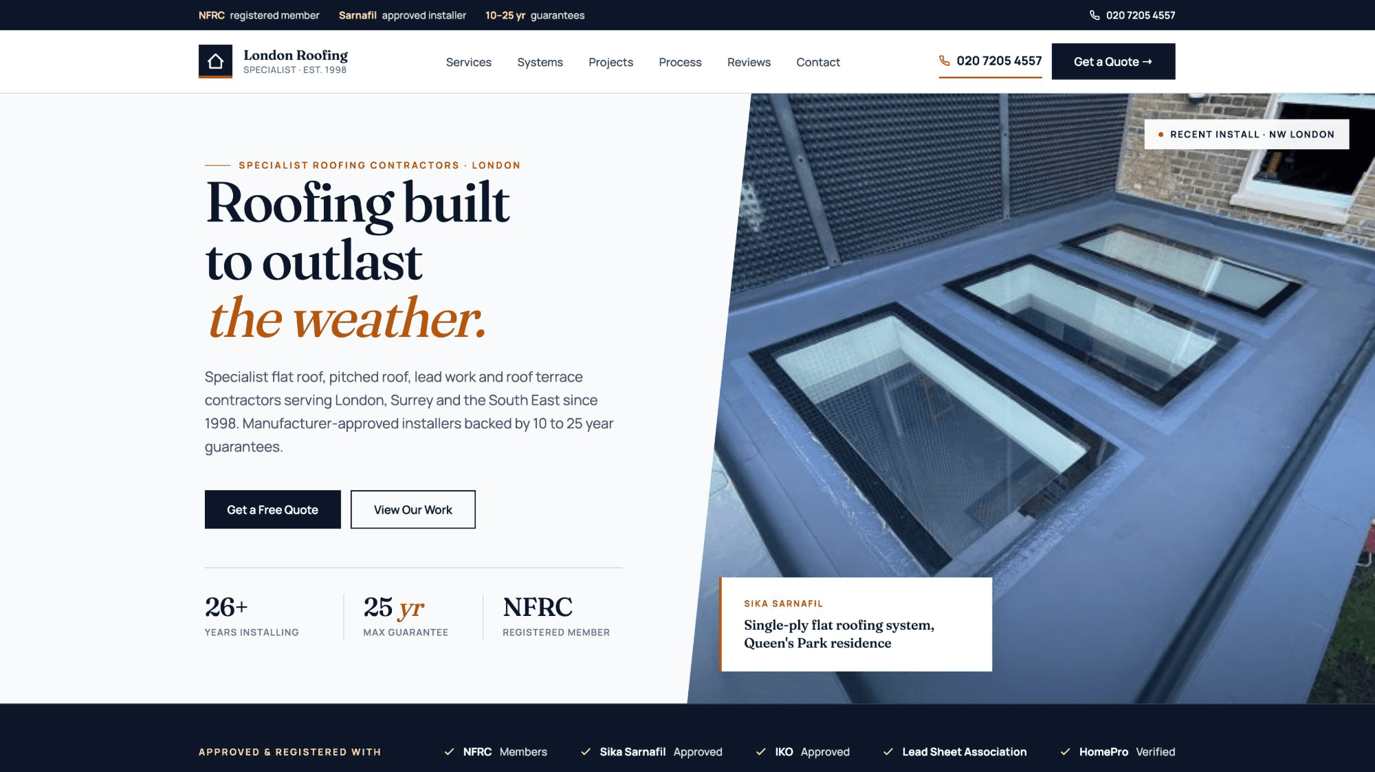 London Roofing Specialist